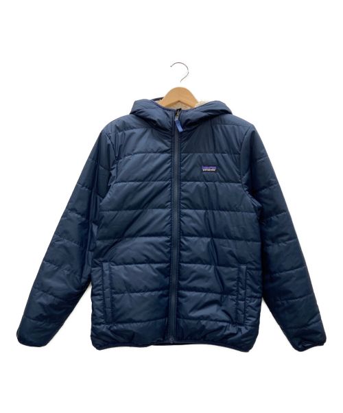 Patagonia（パタゴニア）Patagonia (パタゴニア) ボアジャケット ホワイト×ネイビー サイズ:表記なしの古着・服飾アイテム