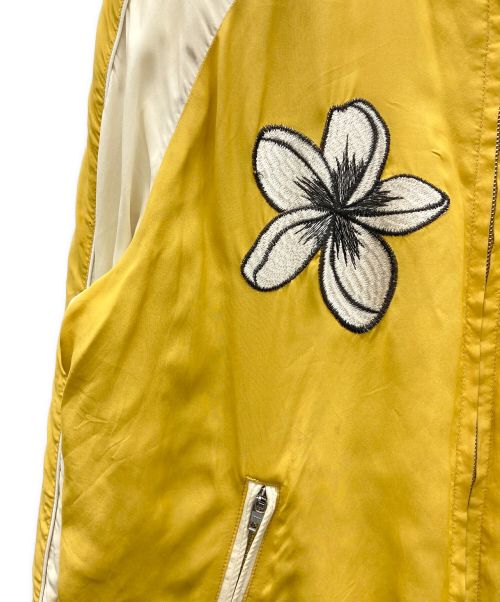 ONIKI（オニキ）ONIKI (オニキ) スカジャン イエロー サイズ:Mの古着・服飾アイテム