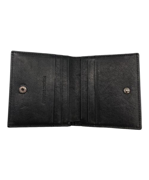 PATRICK STEPHAN（パトリックステファン）PATRICK STEPHAN (パトリックステファン) 2つ折り財布 ブラックの古着・服飾アイテム