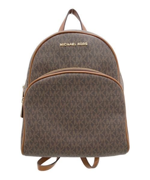 MICHAEL KORS（マイケルコース）MICHAEL KORS (マイケルコース) リュック ブラウンの古着・服飾アイテム