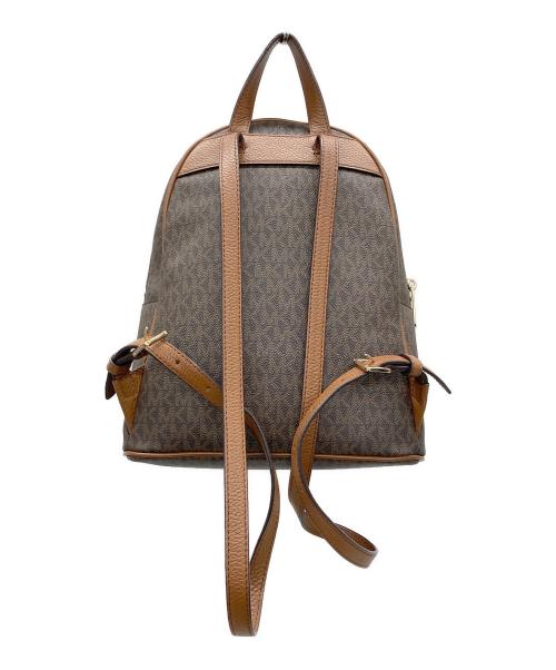 MICHAEL KORS（マイケルコース）MICHAEL KORS (マイケルコース) リュック ブラウンの古着・服飾アイテム