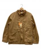 Snow peakスノーピーク）の古着「トゥルーオーガニックカバーオール」｜ベージュ