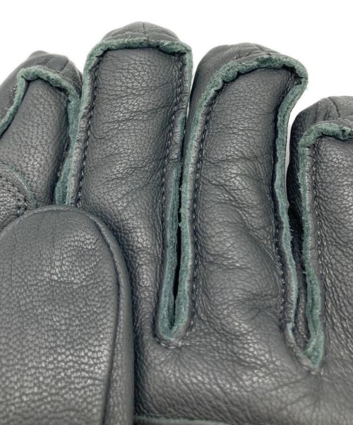 BLACK DIAMOND（ブラックダイヤモンド）BLACK DIAMOND (ブラック ダイアモンド) レザーグローブ ブラック サイズ:Lの古着・服飾アイテム