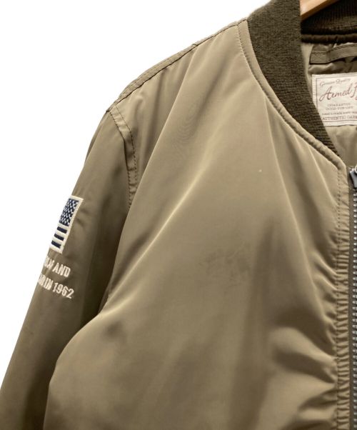 AVIREX（アヴィレックス）AVIREX (アヴィレックス) MA-1ジャケット オリーブ サイズ:Mの古着・服飾アイテム