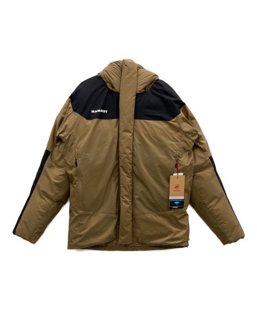 MAMMUT（マムート）MAMMUT (マムート) ダウンジャケット ブラウン×ブラック サイズ:S 未使用品の古着・服飾アイテム