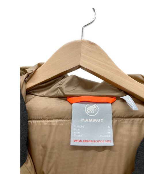 MAMMUT（マムート）MAMMUT (マムート) ダウンジャケット ブラウン×ブラック サイズ:S 未使用品の古着・服飾アイテム