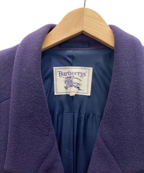 Burberry's（バーバリーズ）Burberry's (バーバリーズ) チェスターコート ネイビー サイズ:11号の古着・服飾アイテム