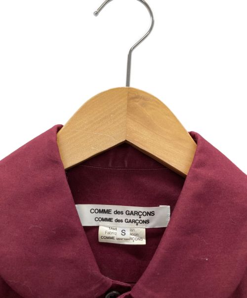 COMME des GARCONS（コムデギャルソン）COMME des GARCONS (コムデギャルソン) チュニックブラウス ワインレッド サイズ:Sの古着・服飾アイテム