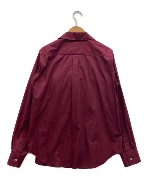 COMME des GARCONS（コムデギャルソン）COMME des GARCONS (コムデギャルソン) チュニックブラウス ワインレッド サイズ:Sの古着・服飾アイテム