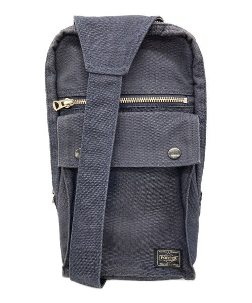 PORTER（ポーター）PORTER (ポーター) ショルダーバッグ ネイビーの古着・服飾アイテム
