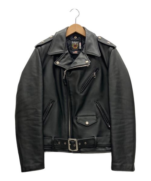Schott（ショット）Schott (ショット) ライダースジャケット ブラック サイズ:40の古着・服飾アイテム