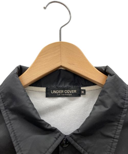 UNDERCOVER（アンダーカバー）UNDERCOVER (アンダーカバー) バックプリントコーチジャケット ブラック サイズ:Mの古着・服飾アイテム