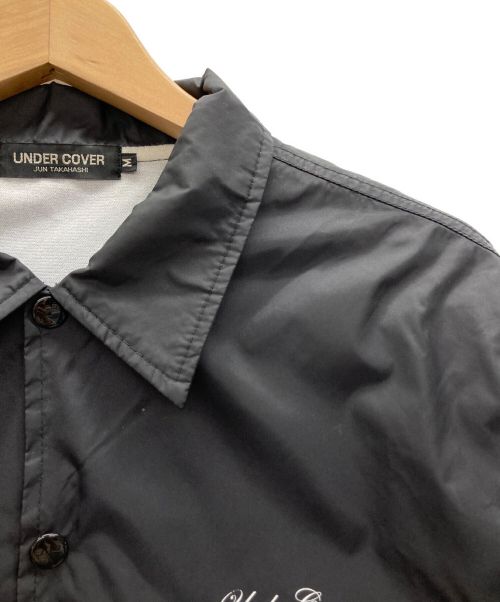 UNDERCOVER（アンダーカバー）UNDERCOVER (アンダーカバー) バックプリントコーチジャケット ブラック サイズ:Mの古着・服飾アイテム
