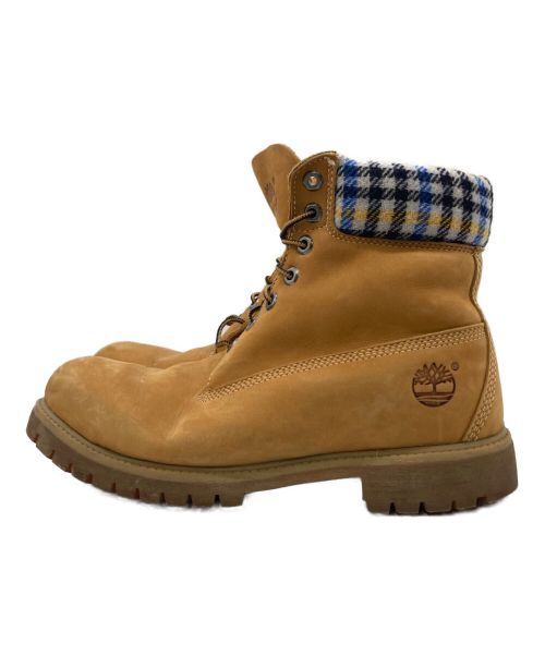 Timberland（ティンバーランド）Timberland (ティンバーランド) WOOLRICH (ウールリッチ) ブーツ キャメル サイズ:28の古着・服飾アイテム