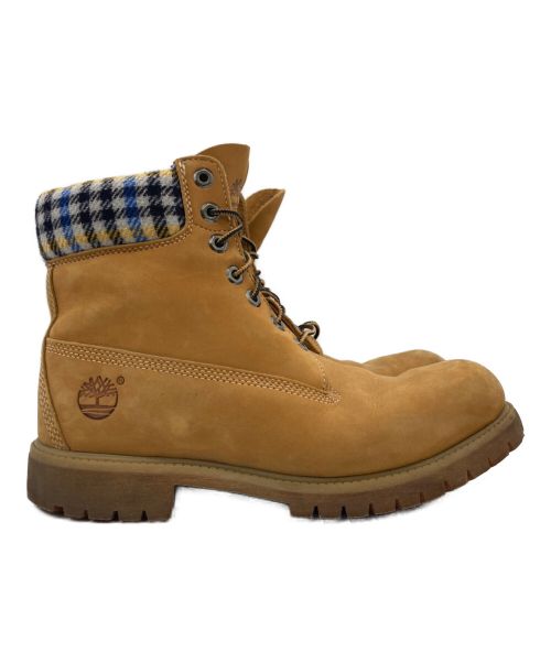 Timberland（ティンバーランド）Timberland (ティンバーランド) WOOLRICH (ウールリッチ) ブーツ キャメル サイズ:28の古着・服飾アイテム