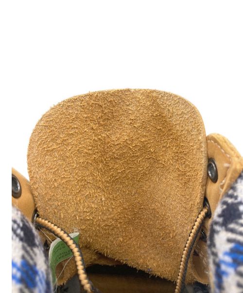 Timberland（ティンバーランド）Timberland (ティンバーランド) WOOLRICH (ウールリッチ) ブーツ キャメル サイズ:28の古着・服飾アイテム