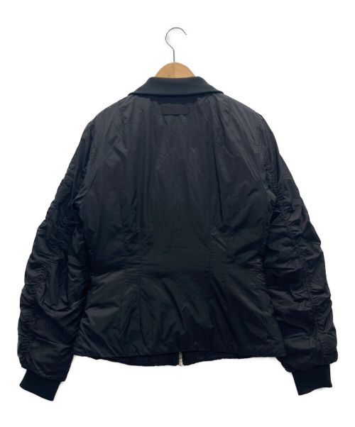 DIESEL（ディーゼル）DIESEL (ディーゼル) リバーシブルダウンジャケット ブラック サイズ:Mの古着・服飾アイテム