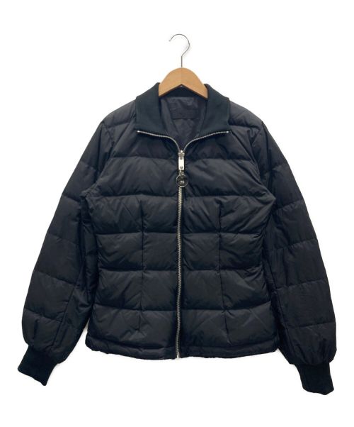 DIESEL（ディーゼル）DIESEL (ディーゼル) リバーシブルダウンジャケット ブラック サイズ:Mの古着・服飾アイテム