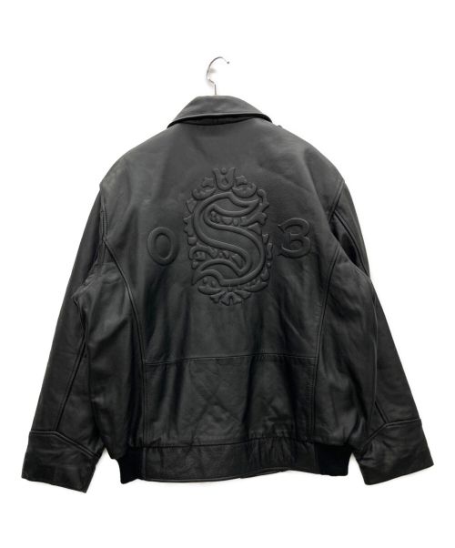 SUNTORY（サントリー）SUNTORY (サントリー) レザージャケット ブラック サイズ:LLの古着・服飾アイテム