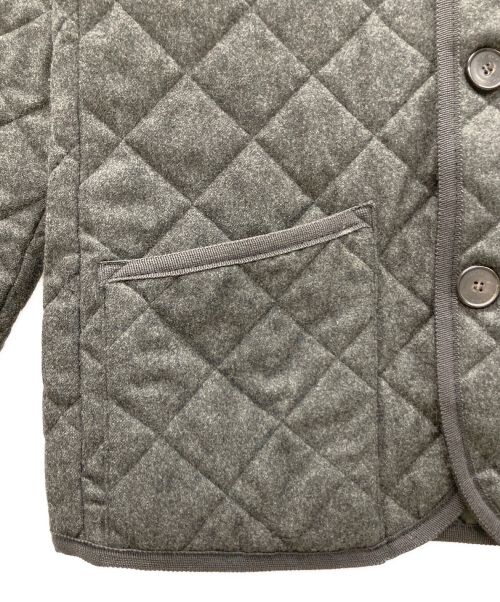 MACKINTOSH（マッキントッシュ）MACKINTOSH (マッキントッシュ) キルティングジャケット チャコールグレー サイズ:36の古着・服飾アイテム