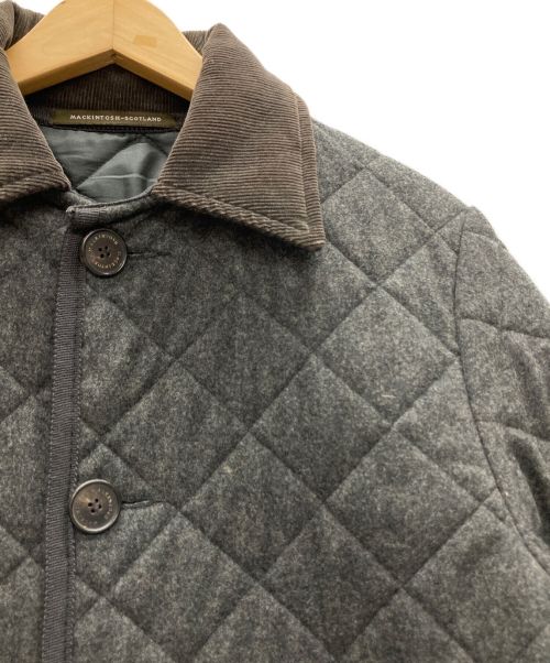 MACKINTOSH（マッキントッシュ）MACKINTOSH (マッキントッシュ) キルティングジャケット チャコールグレー サイズ:36の古着・服飾アイテム