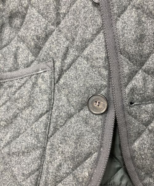 MACKINTOSH（マッキントッシュ）MACKINTOSH (マッキントッシュ) キルティングジャケット チャコールグレー サイズ:36の古着・服飾アイテム