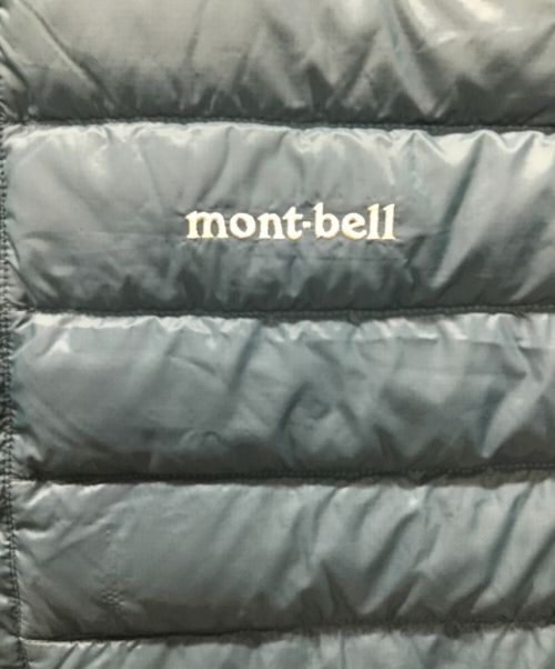 mont-bell（モンベル）mont-bell (モンベル) ダウンベスト ブルー サイズ:Lの古着・服飾アイテム