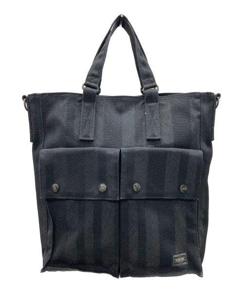 PORTER（ポーター）PORTER (ポーター) 2WAYショルダーバッグ ブラックの古着・服飾アイテム