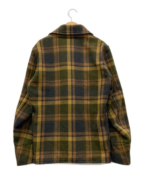 the parmanent wear（ザ・パーマネントウェア）the parmanent wear (ザ・パーマネントウェア) ウールジャケット グリーン×ブラウン サイズ:Sの古着・服飾アイテム