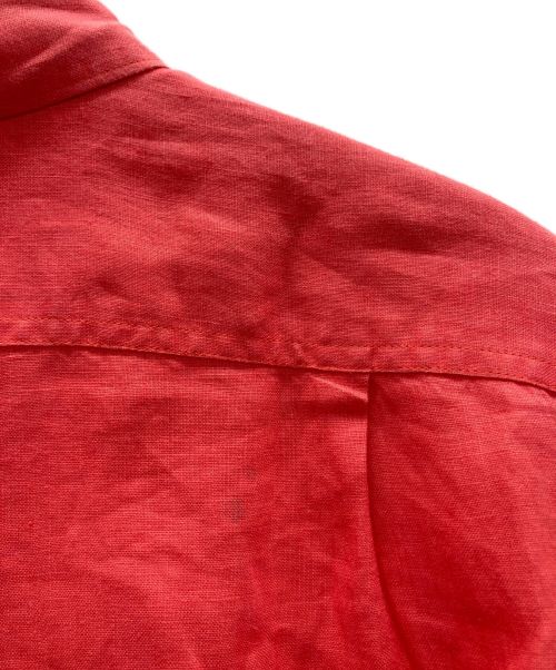 LACOSTE（ラコステ）LACOSTE (ラコステ) 半袖シャツ レッド サイズ:3の古着・服飾アイテム