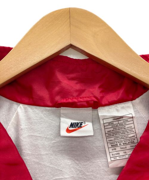 NIKE（ナイキ）NIKE (ナイキ) ナイロンジャケット ネイビー×レッド サイズ:XLの古着・服飾アイテム