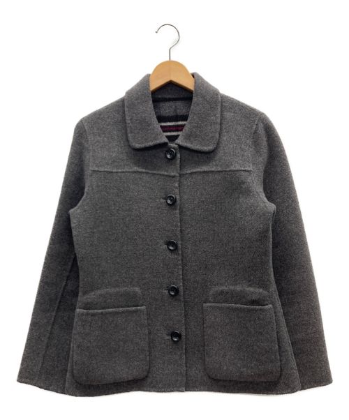 Eddie Bauer（エディーバウアー）Eddie Bauer (エディーバウアー) リバーシブルジャケット グレー サイズ:Sの古着・服飾アイテム
