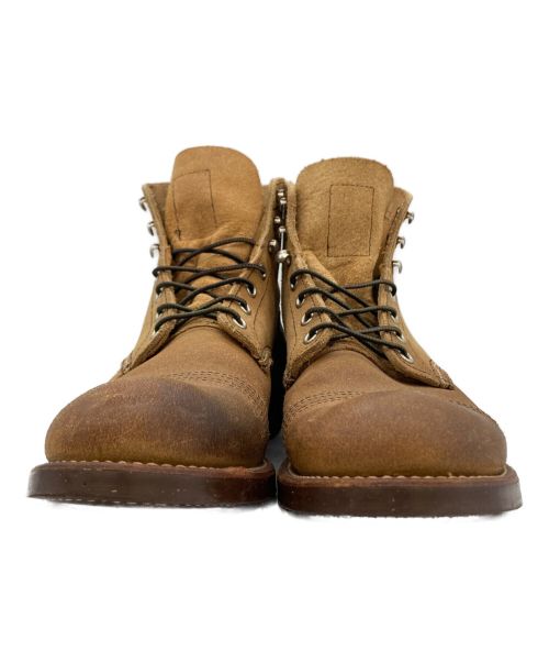 RED WING（レッドウィング）RED WING (レッドウィング) アイアンレンジブーツ ブラウン サイズ:28の古着・服飾アイテム
