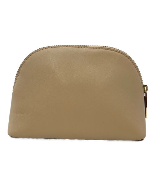 MICHAEL KORS（マイケルコース）MICHAEL KORS (マイケルコース) ポーチ ベージュの古着・服飾アイテム