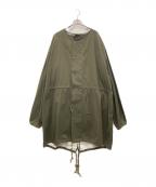 waiperワイパー）の古着「ミリタリーコート」｜オリーブ