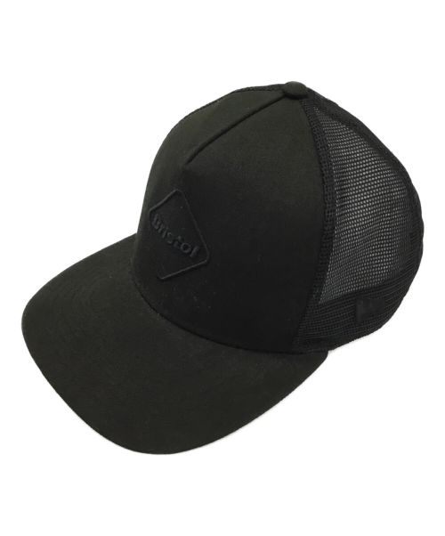 New Era（ニューエラ）New Era (ニューエラ) F.C.R.B. (エフシーアールビー) メッシュキャップ ブラックの古着・服飾アイテム