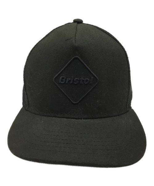New Era（ニューエラ）New Era (ニューエラ) F.C.R.B. (エフシーアールビー) メッシュキャップ ブラックの古着・服飾アイテム