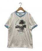 DAIRIKUダイリク）の古着「Tシャツ」｜ホワイト×ブルー