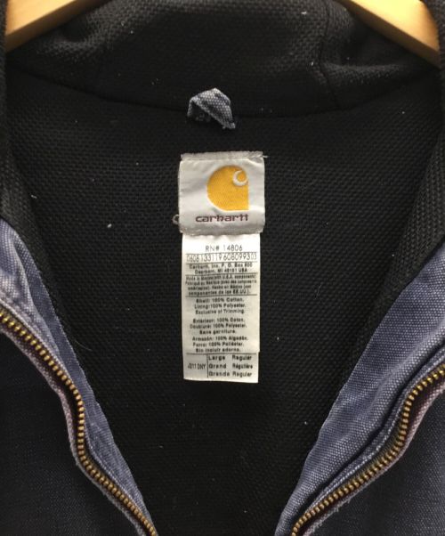 CarHartt（カーハート）CarHartt (カーハート) デニムパーカー ネイビー サイズ:Large Regularの古着・服飾アイテム