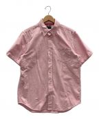 stussyステューシー）の古着「ボタンダウンシャツ」｜ピンク
