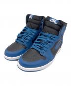 NIKEナイキ）の古着「RETRO HI」｜ブルー×ブラック
