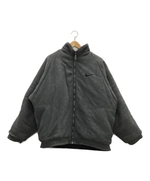 NIKE（ナイキ）NIKE (ナイキ) リバーシブルジャケット ブラック×ホワイト サイズ:Mの古着・服飾アイテム
