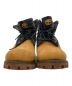 Timberland (ティンバーランド) WOOLRICH (ウールリッチ) ロールトップブーツ キャメル×グレー サイズ:26.5：8000円