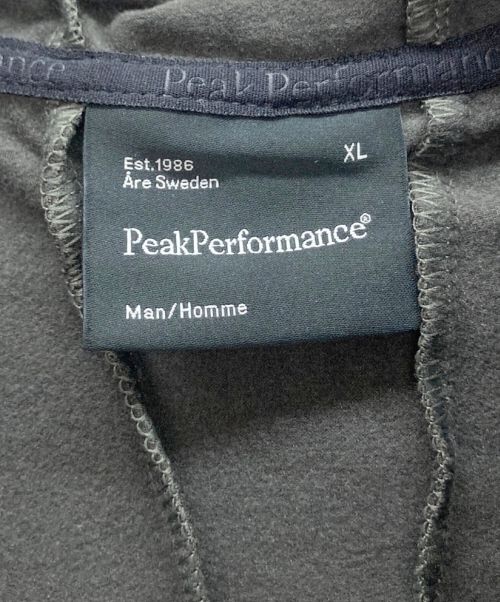 Peak Performance（ピーク・パフォーマンス）Peak Performance (ピーク・パフォーマンス) パーカー グレー サイズ:XL 未使用品の古着・服飾アイテム
