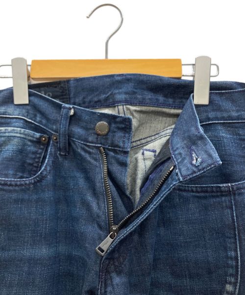 POLO RALPH LAUREN DUNGAREES（ポロラルフローレンダンガリーズ）POLO RALPH LAUREN DUNGAREES (ポロラルフローレンダンガリーズ) バイカーデニム ネイビー サイズ:28の古着・服飾アイテム