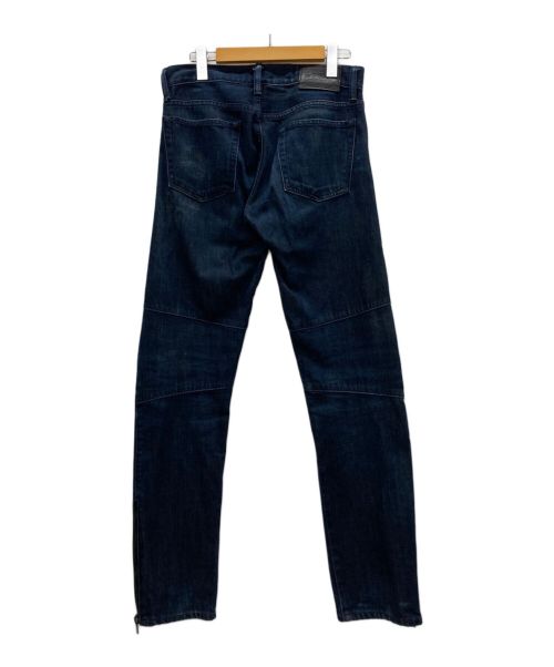 POLO RALPH LAUREN DUNGAREES（ポロラルフローレンダンガリーズ）POLO RALPH LAUREN DUNGAREES (ポロラルフローレンダンガリーズ) バイカーデニム ネイビー サイズ:28の古着・服飾アイテム