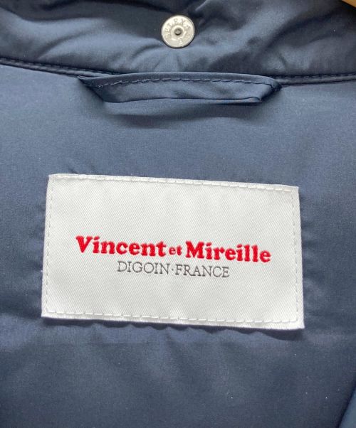 VINCENT ET MIREILLE（ヴァンソンエミレイユ）VINCENT ET MIREILLE (ヴァンソンエミレイユ) ダウンジャケット ネイビー サイズ:36の古着・服飾アイテム