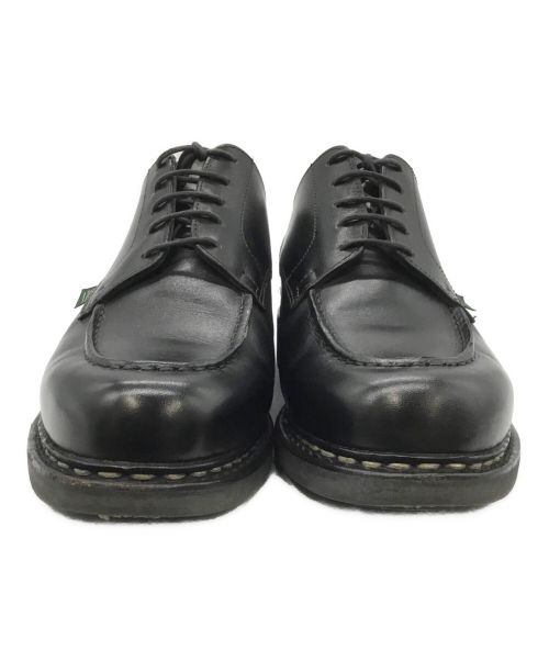 PARABOOT（パラブーツ）PARABOOT (パラブーツ) Uチップシューズ ブラック サイズ:UK 6の古着・服飾アイテム