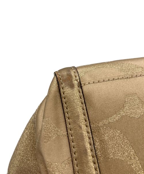 COACH（コーチ）COACH (コーチ) トートバッグ ベージュ×ゴールドの古着・服飾アイテム