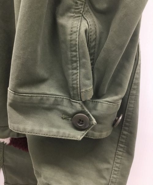 FRED PERRY（フレッドペリー）FRED PERRY (フレッドペリー) ライナー付モッズコート カーキ サイズ:Lの古着・服飾アイテム